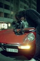 Caméra 16mm Aaton sur Alfa Spyder